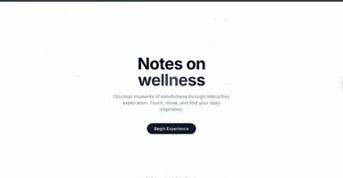 Screenshot of Notes on Being